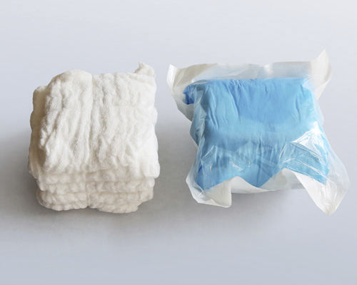 Compressa in cotone - Anqing Kangmingna Packaging - in cellulosa / elastico / in tessuto non tessuto
