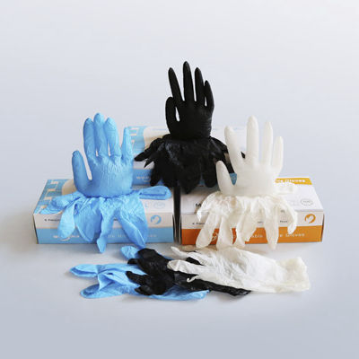 Guanto in nitrile - Anqing Kangmingna Packaging - da esame