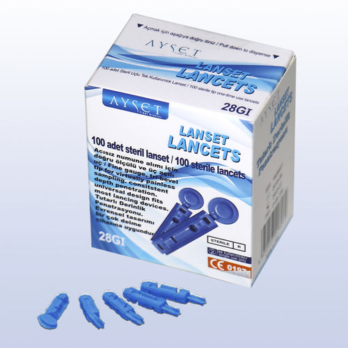 Lancetta sterile - AYSET TIBBI ÜRÜNLER VE PLASTIK TEKSTIL ELEKTRONIK GIDA TEMIZLIK MADDELERI SAN AS