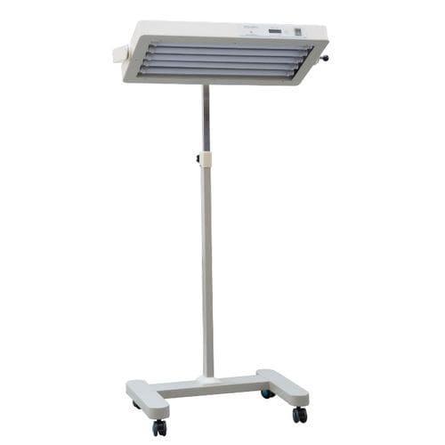 Lampada di fototerapia neonatale - B-100 - Beijing Julongsanyou Technology - con rotelle / luce blu