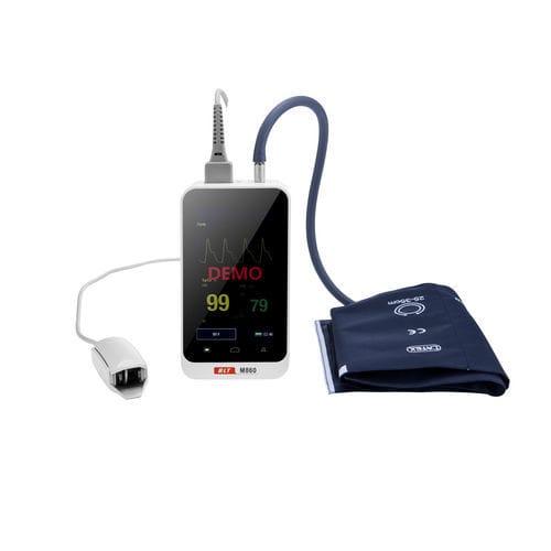 Monitor paziente indossabile - M860 - Guangdong Biolight Meditech - portatile / di frequenza cardiaca / per la pressione arteriosa non invasiva
