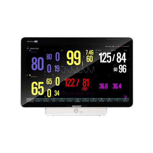 Monitor compatto per paziente - P22 - Guangdong Biolight Meditech - ECG / RESP / SpO2