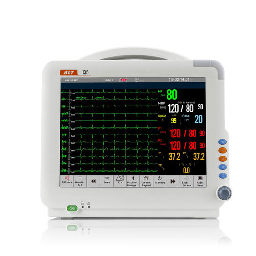 Monitor multiparametrico portatile - Q5 - Guangdong Biolight Meditech - modulare / ECG / RESP
