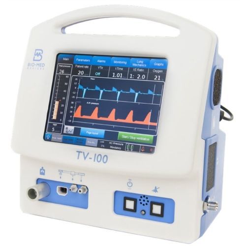 Ventilatore di emergenza - TV-100 - Bio-Med Devices - elettronico / neonatale / pediatrico