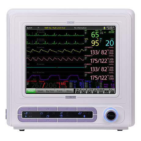 Monitor portatile per paziente - BPM-1010 - Bionics Corporation - compatto / ECG / RESP
