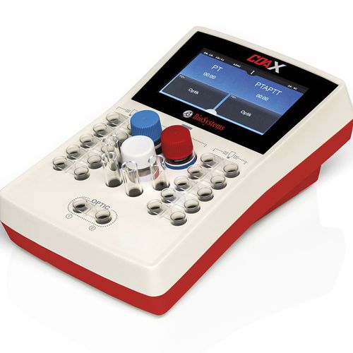 Analizzatore di coagulazione semiautomatico - COAX | 85001 | 85002 | 85004 - BioSystems S.A. - 4 canali / 2 canali / 1 canale
