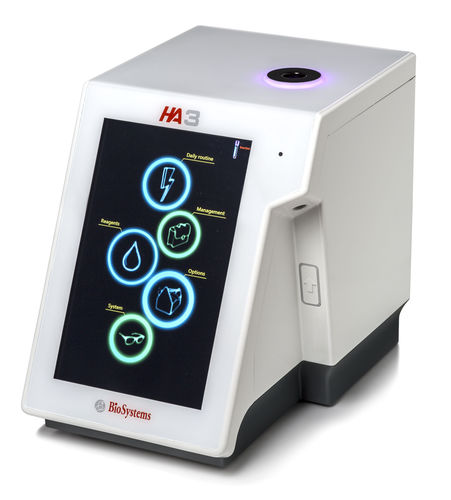 Analizzatore ematologico automatico - HA3 | 86003 - BioSystems S.A. - da banco / 22 parametri / in 3 popolazioni