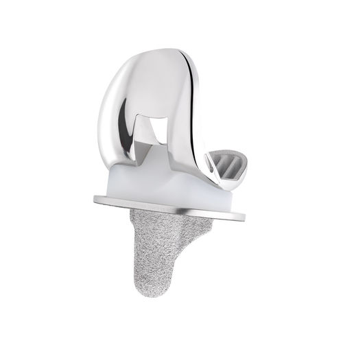 Protesi di ginocchio tricompartimentale - MC2® - C2F Implants - di revisione / a scivolamento postero-stabilizzata / a piatto mobile