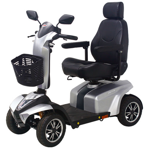 Scooter per disabili elettrico - HS-828 - Chien Ti Enterprise - a 4 ruote / con cestello