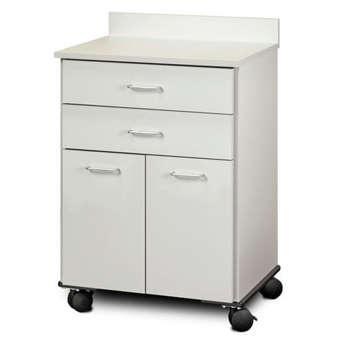 Comodino con rotelle - 8922 - Clinton Industries - con cassetti / con armadietto