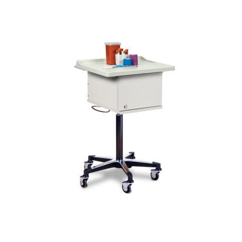 Carrello medico - 67200 - Clinton Industries - di stoccaggio / in alluminio / in plastica