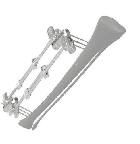 Fissatore esterno per tibia - 201522 - SOFEMED International - tubolare / per adulti