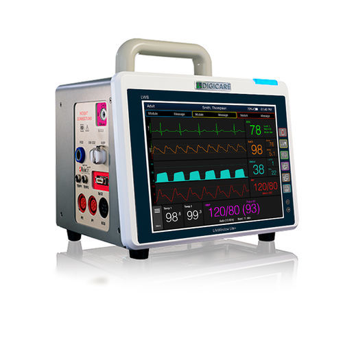 Monitor multiparametrico portatile - LifeWindow - Digicare Biomedical Technology - ECG / TEMP / CO2