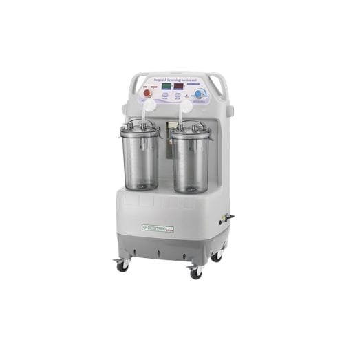 Aspiratore chirurgico elettrico - DF-350 - Doctor's Friend Medical Instrument - per chirurgia ginecologica / con rotelle