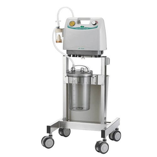 Aspiratore chirurgico elettrico - DF-760B - Doctor's Friend Medical Instrument - con rotelle