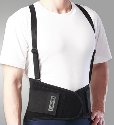 Ortesi di stabilizzazione lombare - DR-B003  - Dr. Med - per adulti / flessibile / con bretelle