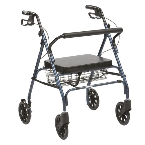 Deambulatore rollator a 4 ruote - 10215RD-1 - Drive DeVilbiss Europe - bariatrico / con sedile / ad altezza regolabile