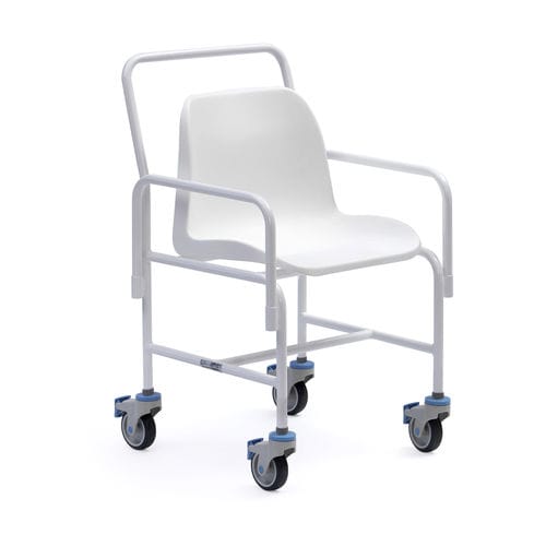 Sedia da doccia con braccioli - 141-4 - Drive DeVilbiss Europe - con rotelle / con schienale