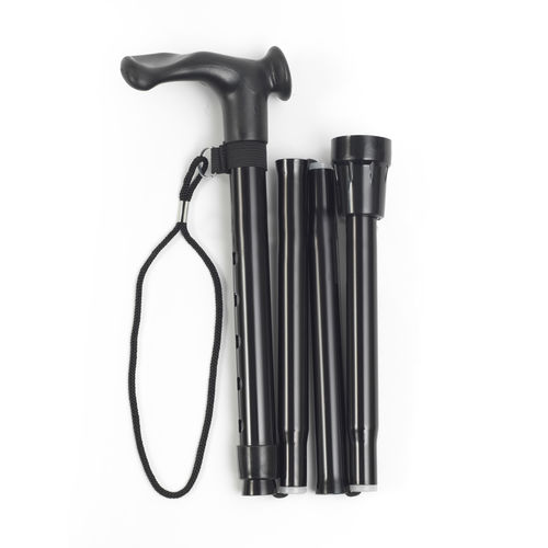 Bastone da passeggio con impugnatura a T - WS007S - Drive DeVilbiss Europe - pieghevole
