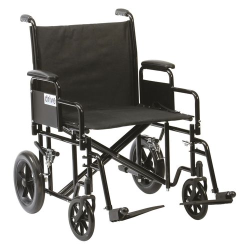 Sedia-portantina da interno - BTR22BLK - Drive DeVilbiss Europe - per esterni / con rotelle / pieghevole