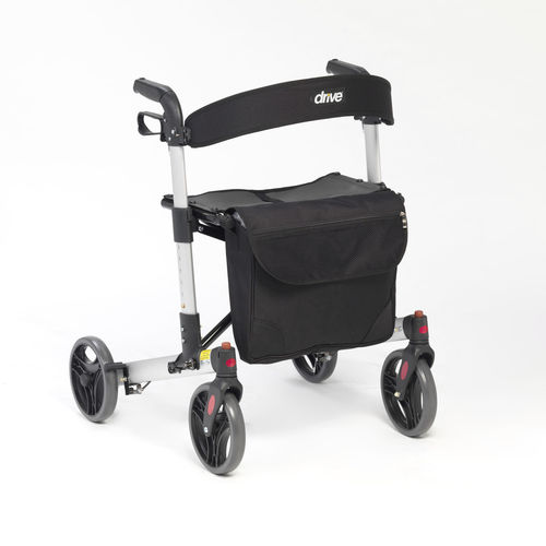 Deambulatore rollator a 4 ruote - WA018 - Drive DeVilbiss Europe - con sedile / ad altezza regolabile / pieghevole
