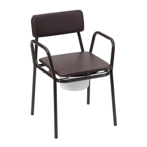 Sedia da toilette con braccioli - 180 - Drive DeVilbiss Europe - con secchio / impilabile