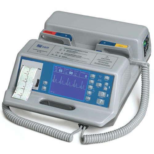 Defibrillatore esterno manuale - C-12B - E & M Electromedicina  - con monitor ECG