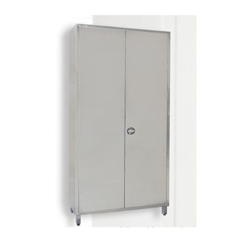 Armadio per ospedale - UC-2HD - Eagle Star Metallic - con sportello / con rotelle / in acciaio inossidabile