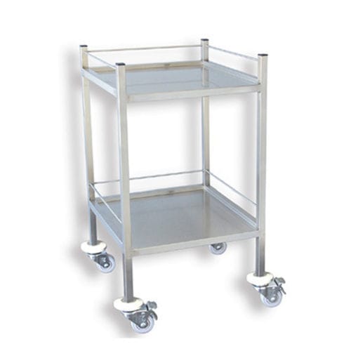 Carrello per medicazione - IT-501.10 - Eagle Star Metallic - medico / per uso generale / in acciaio inossidabile
