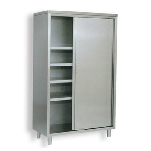 Armadio per ospedale - UC-2SD - Eagle Star Metallic - con porta scorrevole / con ripiano / in acciaio inossidabile