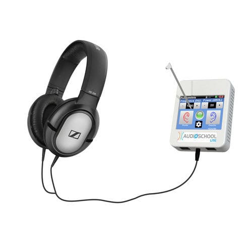 Valutazione dell'udito audiometro - AudioSchool LITE - Echodia - audiometro per screening / audiometria infantile / audiometria per adulti