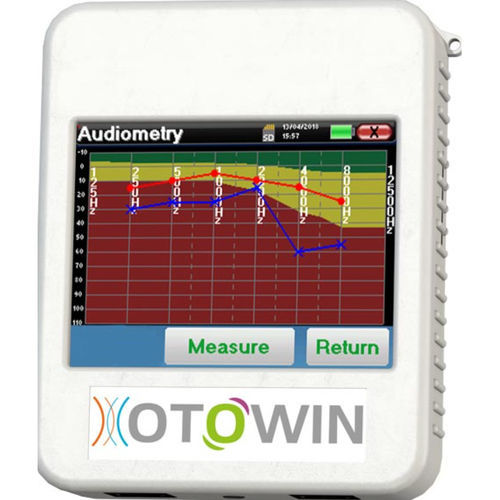 Valutazione dell'udito audiometro - OTOWIN - Echodia - audiometro per screening / audiometria per adulti / digitale
