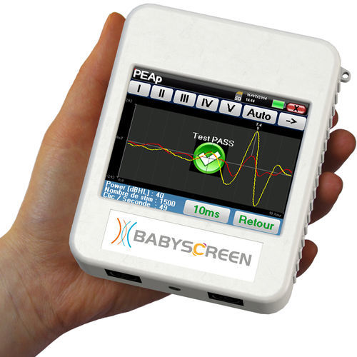 Sistema di misurazione delle OAE - BABYSCREEN - Echodia - sistema di misurazione di ABR / audiometria infantile / digitale