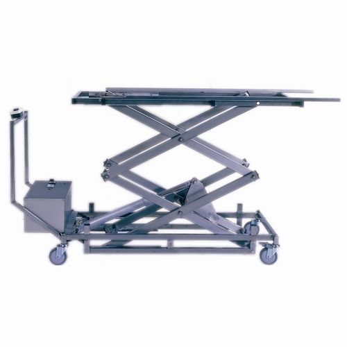 Carrello mortuario di presentazione - 2300 - EIHF-ISOFROID - idraulico / in acciaio inossidabile / per bare