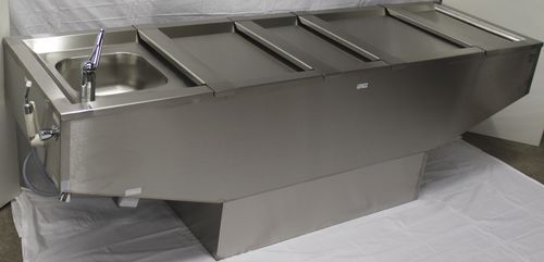 Tavolo di autopsia - 3700 - EIHF-ISOFROID - rettangolare / elettrico / fisso