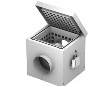 Sistema di trattamento dell'aria mortuario - Caisson de filtration et désinfection - EIHF-ISOFROID