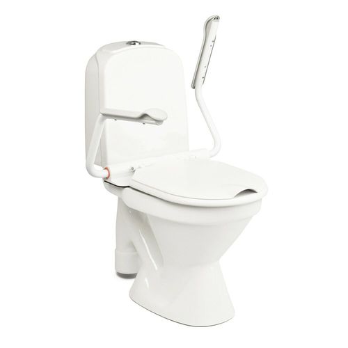Barra di appoggio per stanza da bagno - 80303112-2 - Etac - per WC / ribaltabile / amovibile