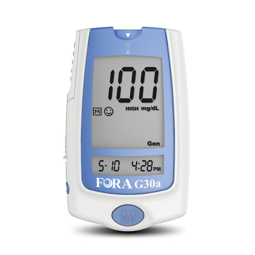 Glucometro GOD - COMFORT plus - ForaCare Suisse AG - per ospedali / senza codice / con penna pungidito