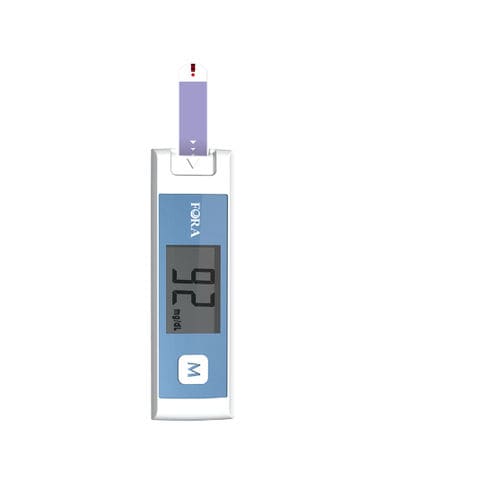 Glucometro GOD - COMFORT plus mini - ForaCare Suisse AG - per ospedali / senza codice / con penna pungidito