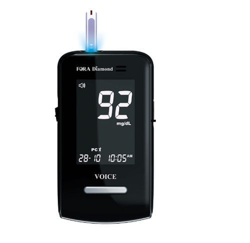 Glucometro GDH-FAD - DM20 - ForaCare Suisse AG - per ospedali / ematocrito / con penna pungidito