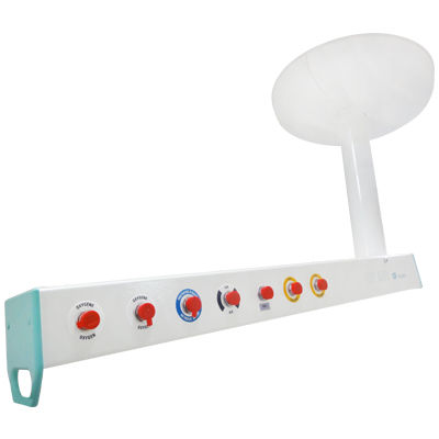Braccio di distribuzione a soffitto - UP300 - BIOMAT FOURES SAS - per anestesia / per sala operatoria / semplice