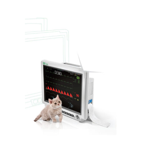 Monitor multiparametrico portatile - G3L-Vet - General Meditech - compatto / ECG / RESP