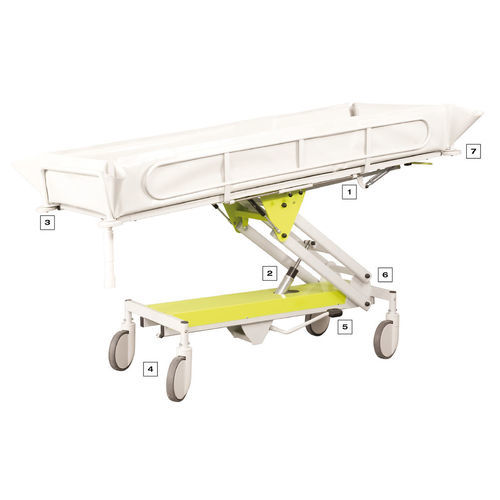 Carrello da doccia ad altezza regolabile - PRIMUS  - Georg Krämer Ges - per adulto