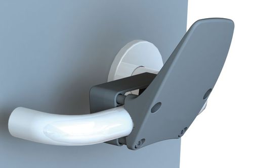Maniglia per porta di ospedale - 44350 - H+H SYSTEM GmbH - per porta di laboratorio / in acciaio inossidabile / in poliammide