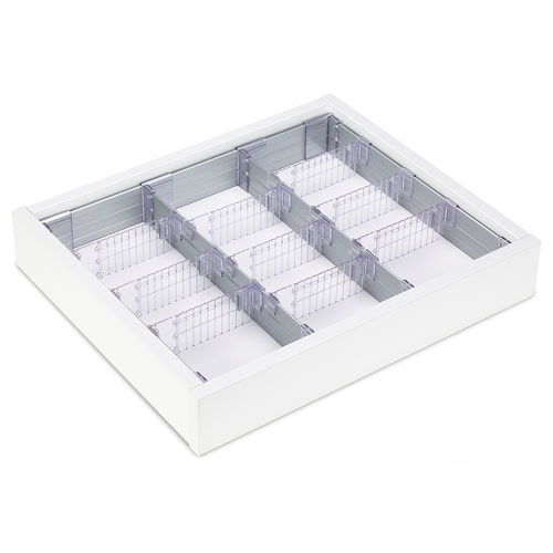 Separatore per cassetto portamedicinali - 220102N - H+H SYSTEM GmbH - di stoccaggio / in plastica / in alluminio