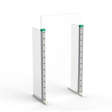 Paravento di protezione mobile - Robust  - H+H SYSTEM GmbH - da appoggio