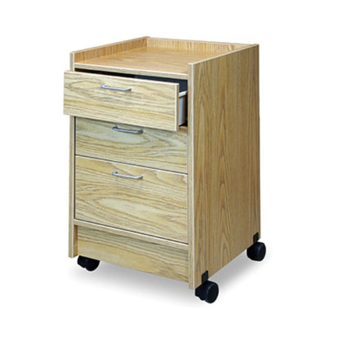 Armadio con cassetti - 9038 - Hausmann - grigio / nero / 3 cassetti
