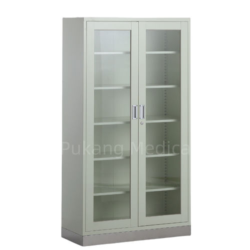 Vetrina per strumenti - G-19 - Hebei Pukang Medical Instruments - per ospedale / con ripiano / con sportello