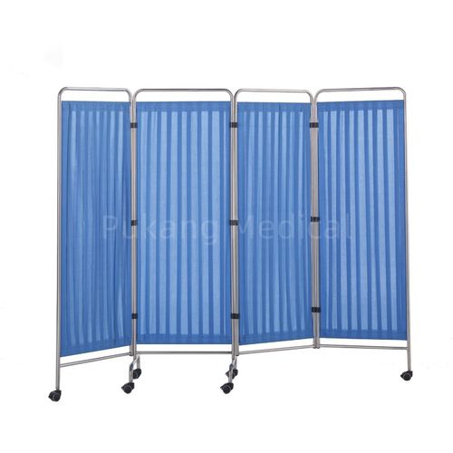 Paravento medicale mobile - Y-20 - Hebei Pukang Medical Instruments - pieghevole / 4 pannelli / di camera d'ospedale