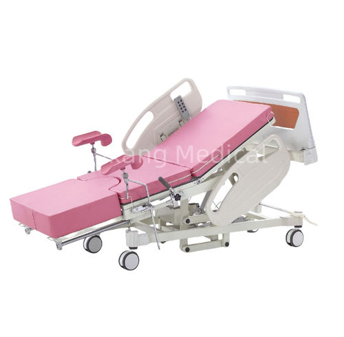 Lettino da visita ginecologico - B-48C1 - Hebei Pukang Medical Instruments - per adulto / per gestante / elettrico